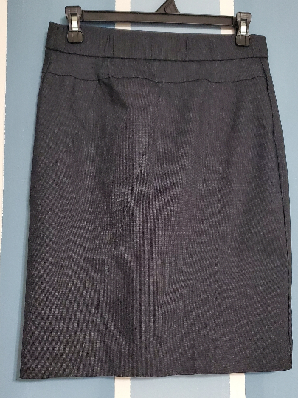 Simply Vera Vera Wang Dark Gray Pencil Skirt